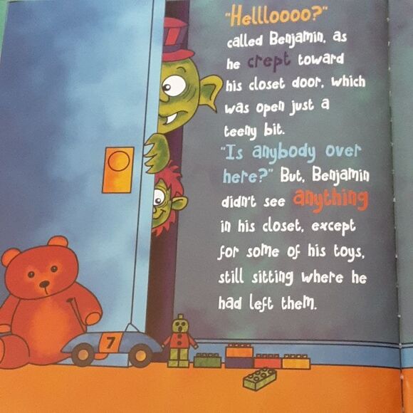 Toddler Hardbound Books Set of 3 Daniel Tiger Elmo Monsters‎ in Closet… - Picture 5 of 8